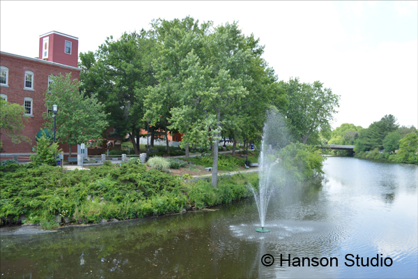 Dover, NH - River Walk & Fountain